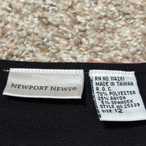 Vintage Newport News Pink Cape Swing Jacket - Picture 6 of 6